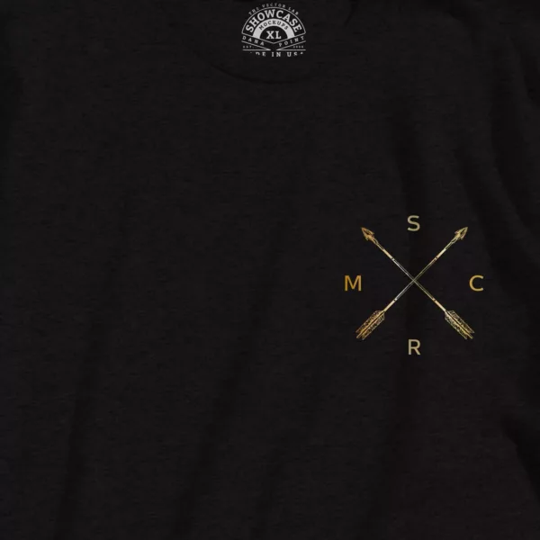 Gold SRMC T-Shirt - Black - Image 3