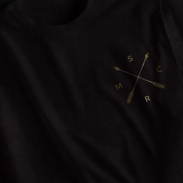 Gold SRMC T-Shirt - Black - Image 4