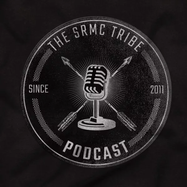 SRMC Tribe Podcast T-Shirt - Black - Image 3