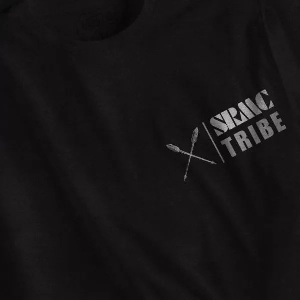 SRMC Tribe Podcast T-Shirt - Black - Image 4