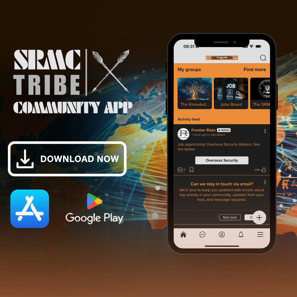 Purple Modern Download Our App Facebook Ad LinkedIn Post